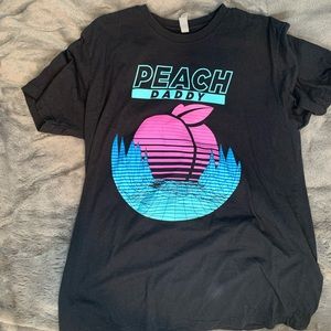 Peach Daddy Large Shirt
